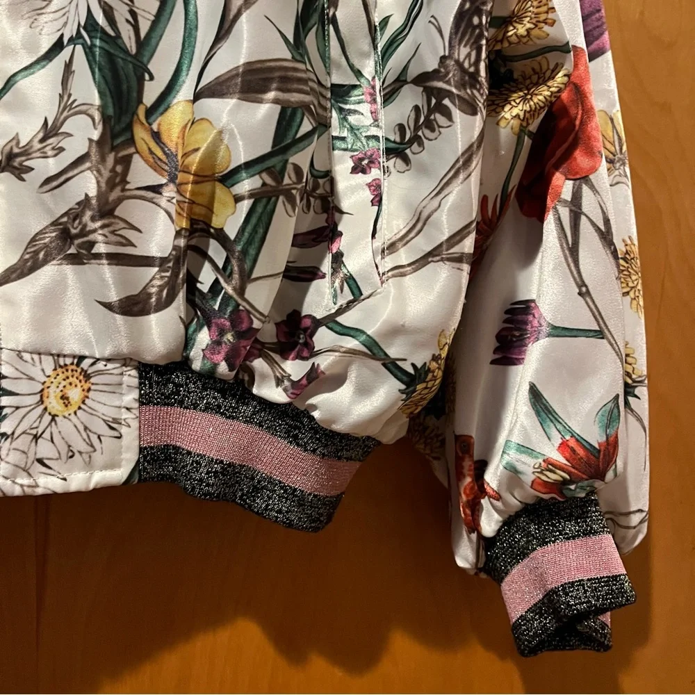 Floral bomber jacket - Picture 4 of 7